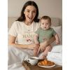 image:imageTstars Our First Mothers Day Baby Outfit Matching Gifts  Mommy and Me Matching Outfits  First Time Mommy Mothers Day GiftPromoted  Off White Mom  Sage Baby