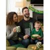 image:imageTstars Mens St Patricks Day Long Sleeve Shirt  Irish Lucky Shamrock Clover Gift Tee for HimFlag  Black