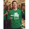 image:imageTstars Mens St Patricks Day Long Sleeve Shirt  Irish Lucky Shamrock Clover Gift Tee for HimIrish  Green
