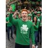 image:imageTstars Mens St Patricks Day Long Sleeve Shirt  Irish Lucky Shamrock Clover Gift Tee for HimIrish  Green