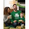 image:imageTstars Mens St Patricks Day Long Sleeve Shirt  Irish Lucky Shamrock Clover Gift Tee for HimIrish  Green