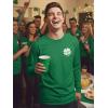 image:imageTstars Mens St Patricks Day Long Sleeve Shirt  Irish Lucky Shamrock Clover Gift Tee for HimLucky P  Green