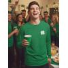 image:imageTstars Mens St Patricks Day Long Sleeve Shirt  Irish Lucky Shamrock Clover Gift Tee for HimPocket Clover  Green