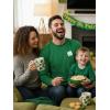 image:imageTstars Mens St Patricks Day Long Sleeve Shirt  Irish Lucky Shamrock Clover Gift Tee for HimPocket Clover  Green