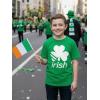 image:imageTstars Youth amp Kids St Patricks Day TShirt  Lucky Shamrock Clover Graphic Tee for Boys and GirlsIrish  Green