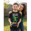 image:imageTstars Youth amp Kids St Patricks Day TShirt  Lucky Shamrock Clover Graphic Tee for Boys and GirlsRz  Black