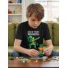 image:imageTstars Youth amp Kids St Patricks Day TShirt  Lucky Shamrock Clover Graphic Tee for Boys and GirlsRz  Black