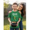 image:imageTstars Youth amp Kids St Patricks Day TShirt  Lucky Shamrock Clover Graphic Tee for Boys and GirlsRz  Green