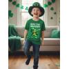 image:imageTstars Youth amp Kids St Patricks Day TShirt  Lucky Shamrock Clover Graphic Tee for Boys and GirlsRz  Green