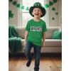 image:imageTstars Youth amp Kids St Patricks Day TShirt  Lucky Shamrock Clover Graphic Tee for Boys and GirlsShamrockin  Green