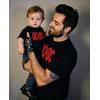 image:imageTstars ACDC Dad amp Toddler Matching Outfits New Dads Gift Set Fathers Day Shirt Toddler Black 2T  Dad Black 3XLarge
