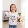image:imageTstars Happy Mothers Day Mommy TShirt for Kids Gift for Mom Toddler amp Youth Shirt for Boys amp GirlsWhite