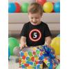 image:imageTstars ARR Im 5 Pirate 5th Birthday Shirt Boy Girl Five Years Old Kids TShirtCaptain 5  Black