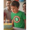 image:imageTstars ARR Im 5 Pirate 5th Birthday Shirt Boy Girl Five Years Old Kids TShirtCaptain 5  Green
