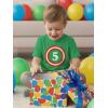 image:imageTstars ARR Im 5 Pirate 5th Birthday Shirt Boy Girl Five Years Old Kids TShirtCaptain 5  Green