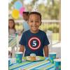 image:imageTstars ARR Im 5 Pirate 5th Birthday Shirt Boy Girl Five Years Old Kids TShirtCaptain 5  Navy