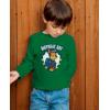 image:imagePaw Patrol Chase Badge Birthday Boy Shirt  Cute Long Sleeve Tee Gift for Toddler Boys Ages 2 3 4 or 5Green
