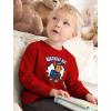 image:imagePaw Patrol Chase Badge Birthday Boy Shirt  Cute Long Sleeve Tee Gift for Toddler Boys Ages 2 3 4 or 5Red