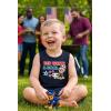 image:imagePaw Patrol Chase Birthday Boy Tank Top  Sleeveless Shirt Gift for Toddler Boys Ages 2 3 4 or 54th of July  Denim