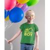image:imageTstars Birthday Boy Excavator Shirt  Fun Construction Party Tee for Toddler and Youth Boys Kids OutfitGreen