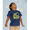 image:imageTstars Birthday Boy Excavator Shirt  Fun Construction Party Tee for Toddler and Youth Boys Kids OutfitNavy