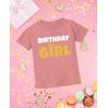 image:imageTstars Birthday Girl Infant Toddler Gold Crown Tiara Infant Kids TShirt 12M Heather Mauve