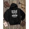 image:imageTstars Leave Me Alone Im Only Talking to My Horse Hoodie Teen Girls amp Women Gift for Riders and Equestrian FansAlone  Black