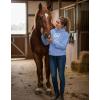 image:imageTstars Leave Me Alone Im Only Talking to My Horse Hoodie Teen Girls amp Women Gift for Riders and Equestrian FansAlone  California Blue