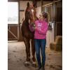image:imageTstars Leave Me Alone Im Only Talking to My Horse Hoodie Teen Girls amp Women Gift for Riders and Equestrian FansAlone  Pink