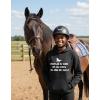image:imageTstars Leave Me Alone Im Only Talking to My Horse Hoodie Teen Girls amp Women Gift for Riders and Equestrian FansFlip  Black