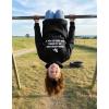 image:imageTstars Leave Me Alone Im Only Talking to My Horse Hoodie Teen Girls amp Women Gift for Riders and Equestrian FansFlip  Black