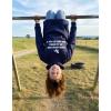 image:imageTstars Leave Me Alone Im Only Talking to My Horse Hoodie Teen Girls amp Women Gift for Riders and Equestrian FansFlip  Blue