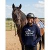 image:imageTstars Leave Me Alone Im Only Talking to My Horse Hoodie Teen Girls amp Women Gift for Riders and Equestrian FansFlip  Blue