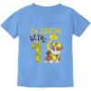image:imagePaw Patrol Rubble 1st Birthday Shirt for Boys  Digging Theme TShirt for 1 Year Old Infant or ToddlerCalifornia Blue