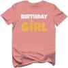 image:imageTstars Birthday Girl Infant Toddler Gold Crown Tiara Toddler Kids TShirt 3T Heather Mauve