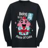 image:imageTstars Gift for 4 Year Old Girl 4th Birthday Funny Cupcake Toddler Kids Long sleeve TShirtBlack