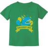 image:imageTstars Gift for Birthday Boy Dinosaur Raptor T Rex Boy ToddlerInfant Kids TShirtGreen
