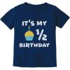 image:imageTstars Its My Half Birthday Outfit For Baby 12 Birthday Gift Infant Kids TShirtNavy