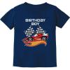 image:imageTstars TeeStars  Gift for Birthday Boy Racing Car Racer Boy Toddler Kids TShirtNavy