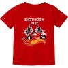 image:imageTstars TeeStars  Gift for Birthday Boy Racing Car Racer Boy Toddler Kids TShirtRed