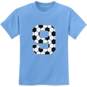 image:imageTstars  Soccer Fan 9th Birthday Gift for 9 Year old Youth Kids TShirtCalifornia Blue