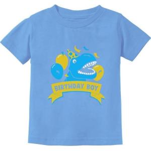 image:imageTstars Gift for Birthday Boy Dinosaur Raptor T Rex Boy ToddlerInfant Kids TShirtCalifornia Blue