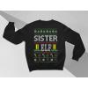 image:imageTstars Matching Family Elf Ugly Christmas Sweatshirts for Mom Dad Son Daughter Outfits Sister KidsBlack