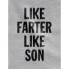image:imageTstars Best Farter I Mean Father Like Farter Like Son Funny Dad amp Me Matching Set TeesDad Gray  Son Gray
