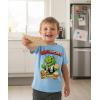 image:imageTstars Dinosaur 100 Kosher for Passover Toddler Shirt  Funny Jewish Holiday Tee for Kids SederDino Kosher  California Blue