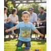 image:imageTstars Dinosaur 100 Kosher for Passover Toddler Shirt  Funny Jewish Holiday Tee for Kids SederDinomite  California Blue