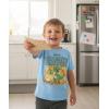 image:imageTstars Dinosaur 100 Kosher for Passover Toddler Shirt  Funny Jewish Holiday Tee for Kids SederDinomite  California Blue