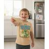 image:imageTstars Dinosaur 100 Kosher for Passover Toddler Shirt  Funny Jewish Holiday Tee for Kids SederDinomite  Latte