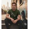 image:imageTstars Guitar TShirt for Men  Gift for Musicians and Music Lovers  Casual Graphic Tshirt for GuitaristsOlive
