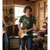 image:imageTstars Guitar TShirt for Men  Gift for Musicians and Music Lovers  Casual Graphic Tshirt for GuitaristsOlive